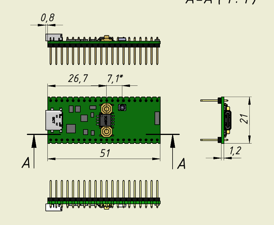 ESP32-S3-Pico开发板