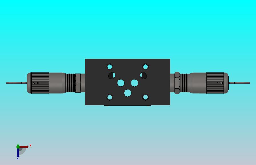 VICKERS-叠加阀-尺寸（NG10）