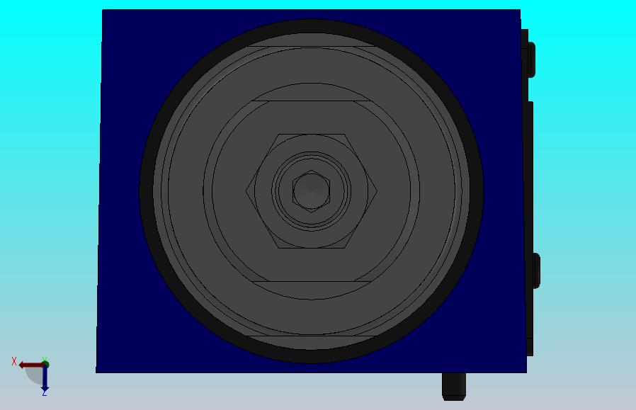 VICKERS - 叠加阀 - 尺寸 (NG6