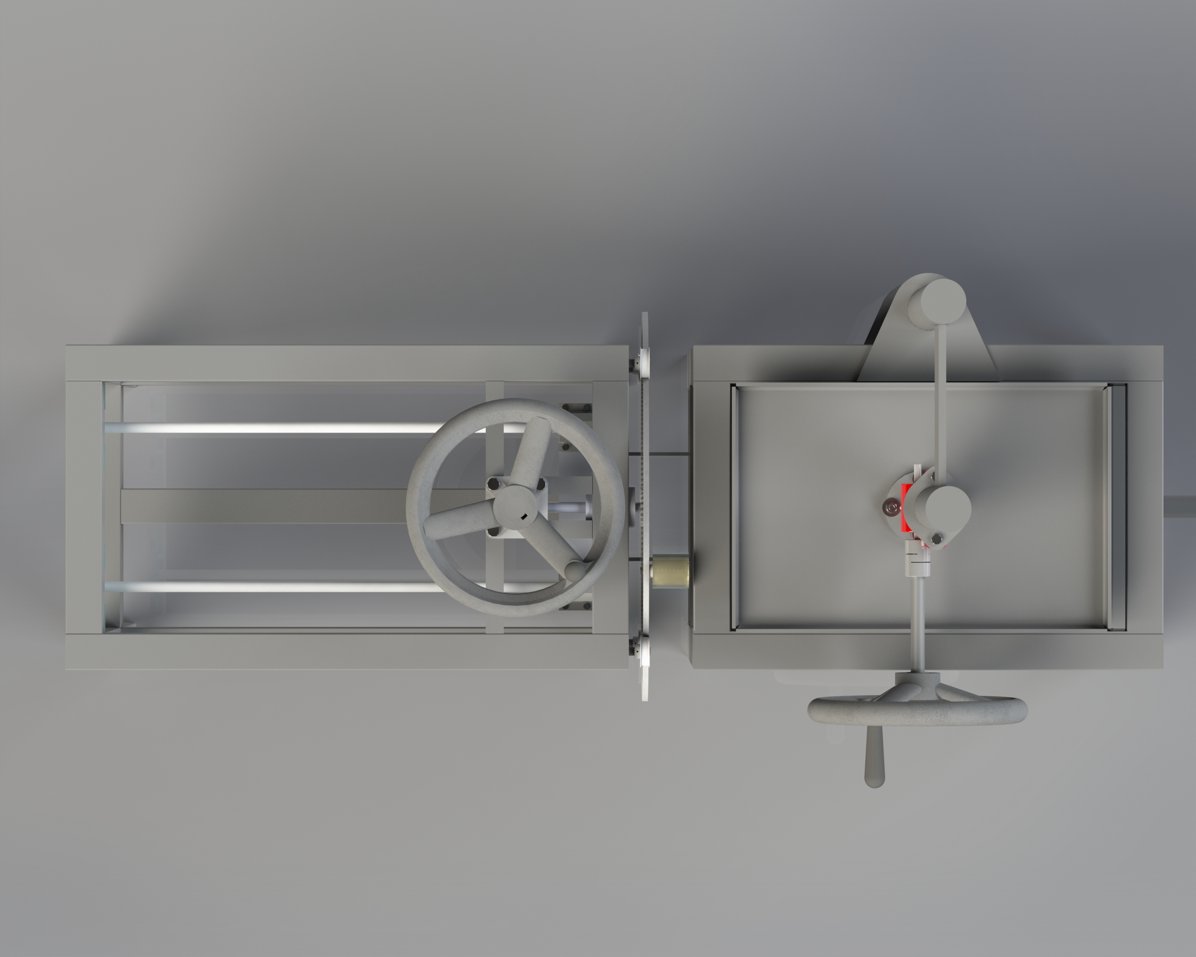 带包裹系统的手动垃圾压实机，双压缩机构 _ 论文原型