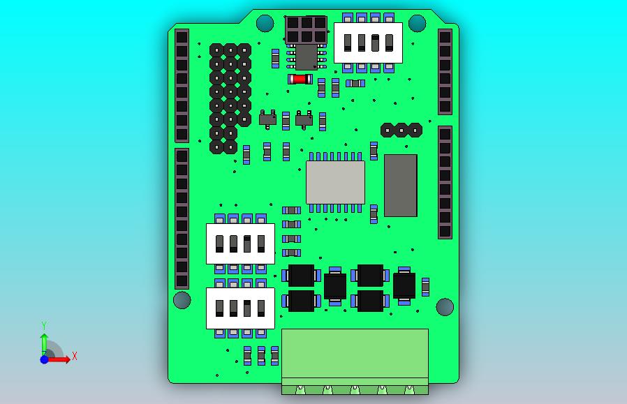 Arduino 的 RS485 扩展板模块
