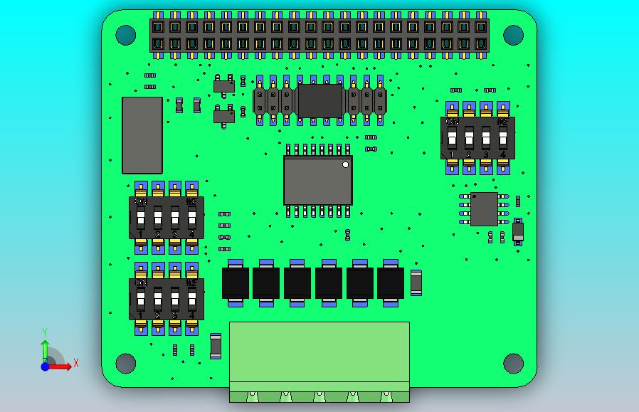 RS485 HAT 适用于树莓派.模块