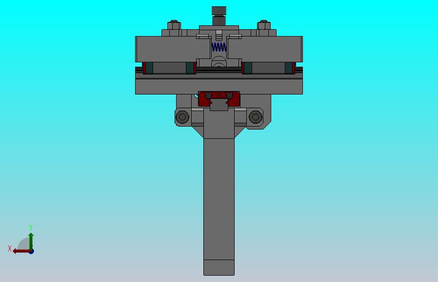 凸轮原理的气动夹爪机构