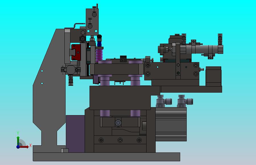 步进供料裁切机构