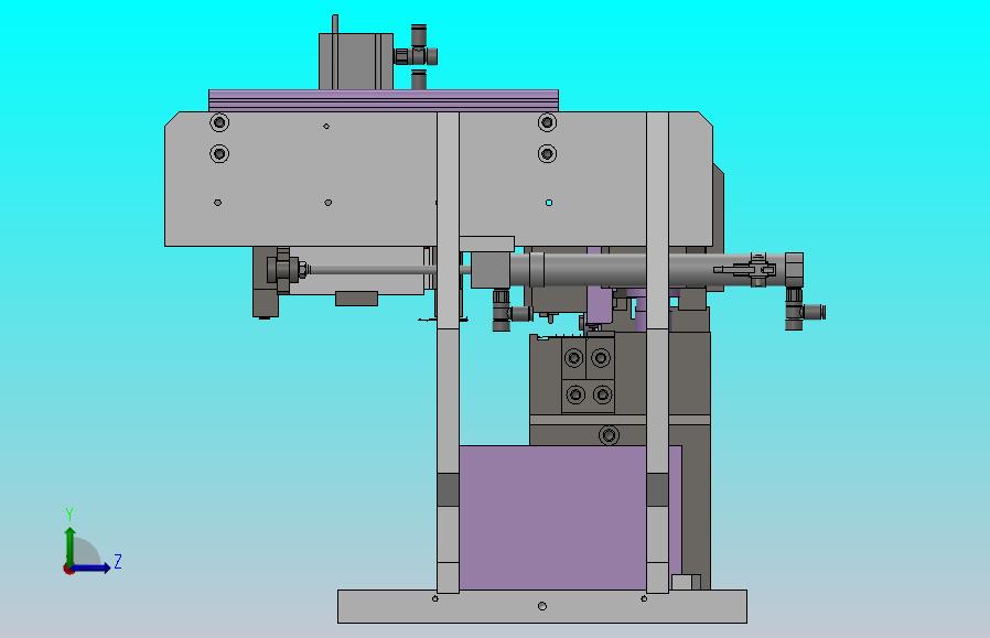 步进供料裁切机构