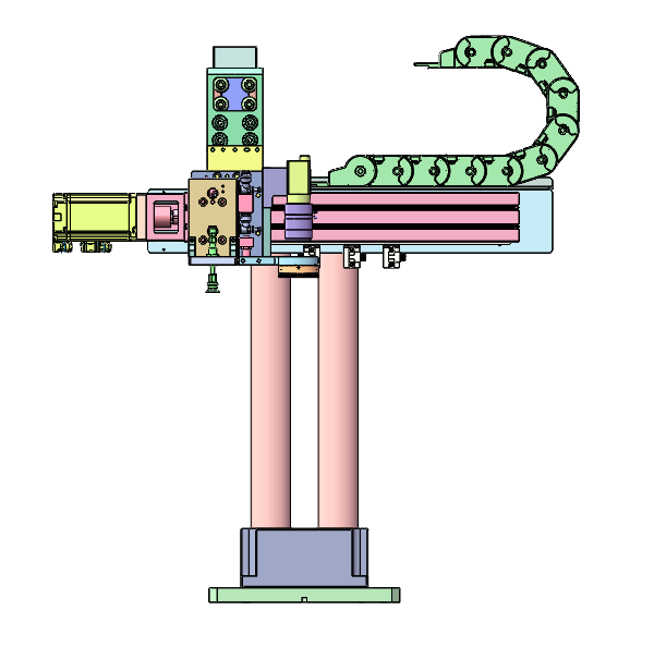 带视觉检测的搬运机构