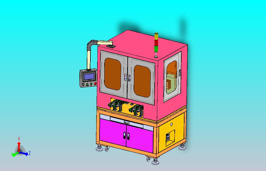 自动对接上下料AOI视觉检测机