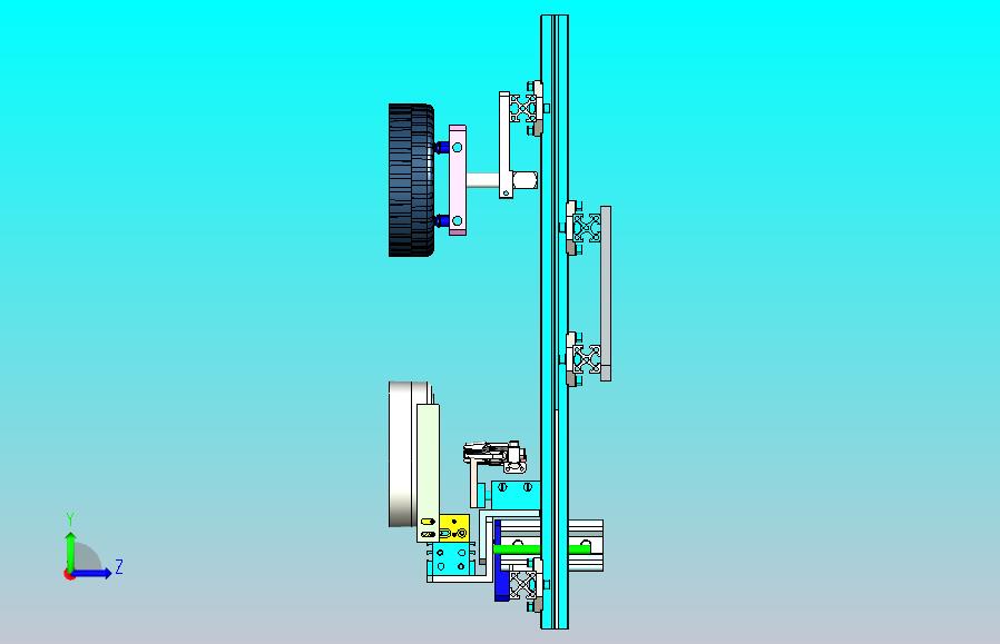 轮毂自动夹持器