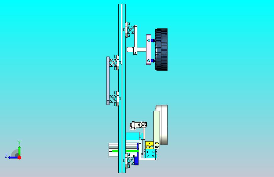 轮毂自动夹持器