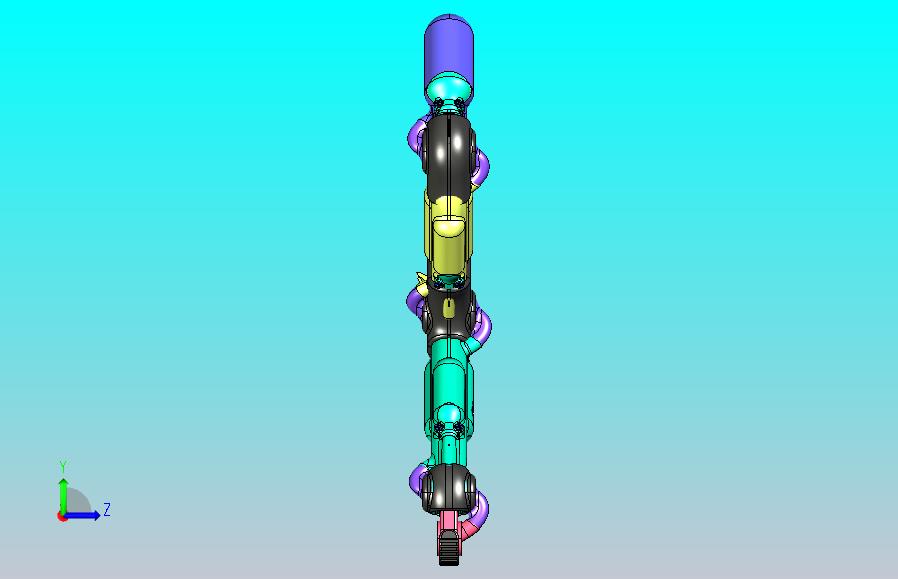 四足机器狗的单条腿