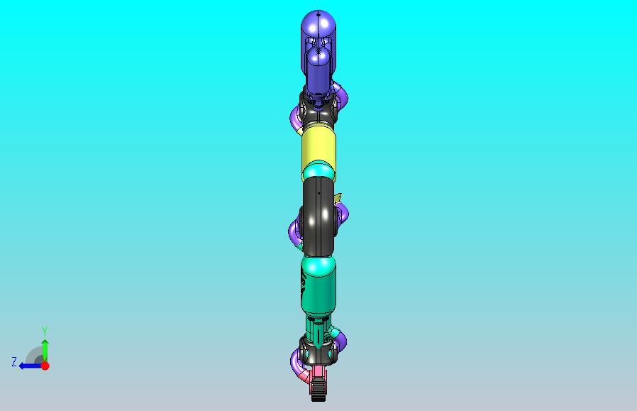 四足机器狗的单条腿