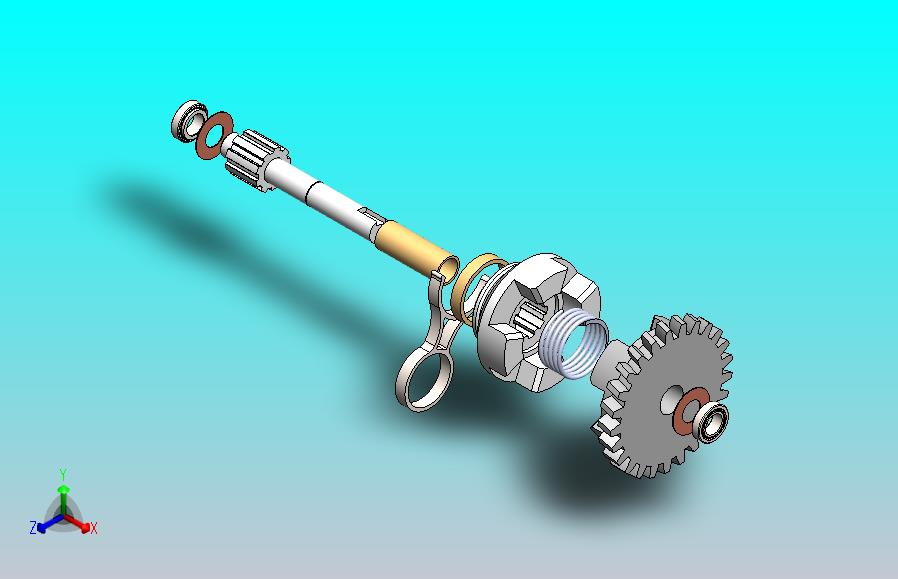 变速器牙嵌离合器机构