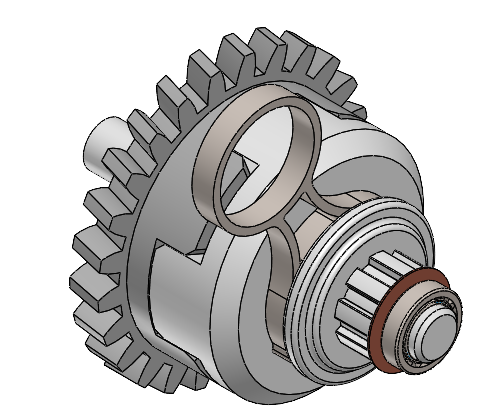 变速器牙嵌离合器机构