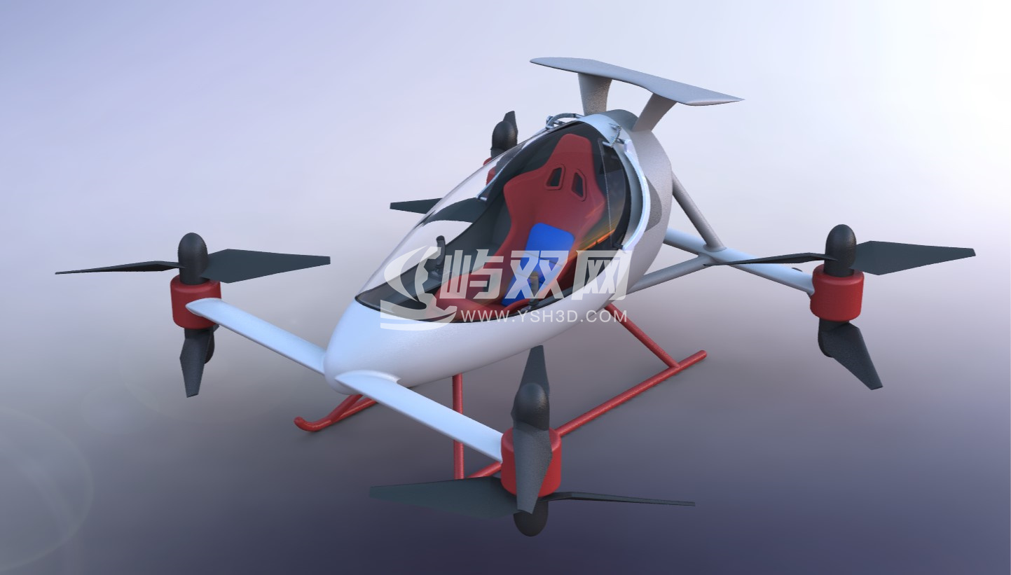 载人四轴飞行器