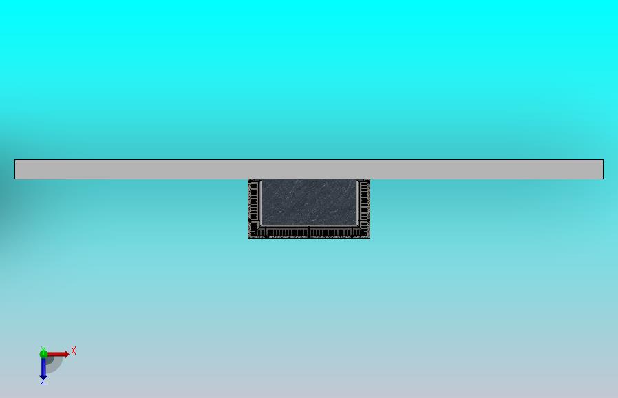 带高架的不锈钢阳台