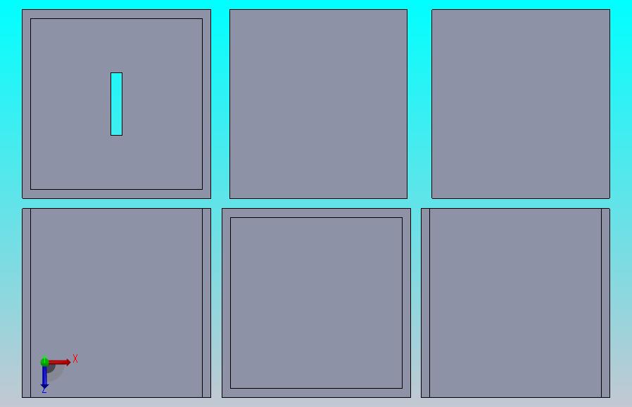 “亚克力存钱罐盒 – 激光切割