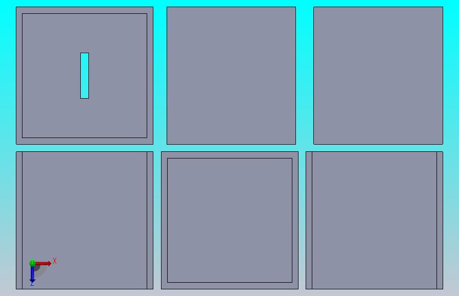 “亚克力存钱罐盒 – 激光切割