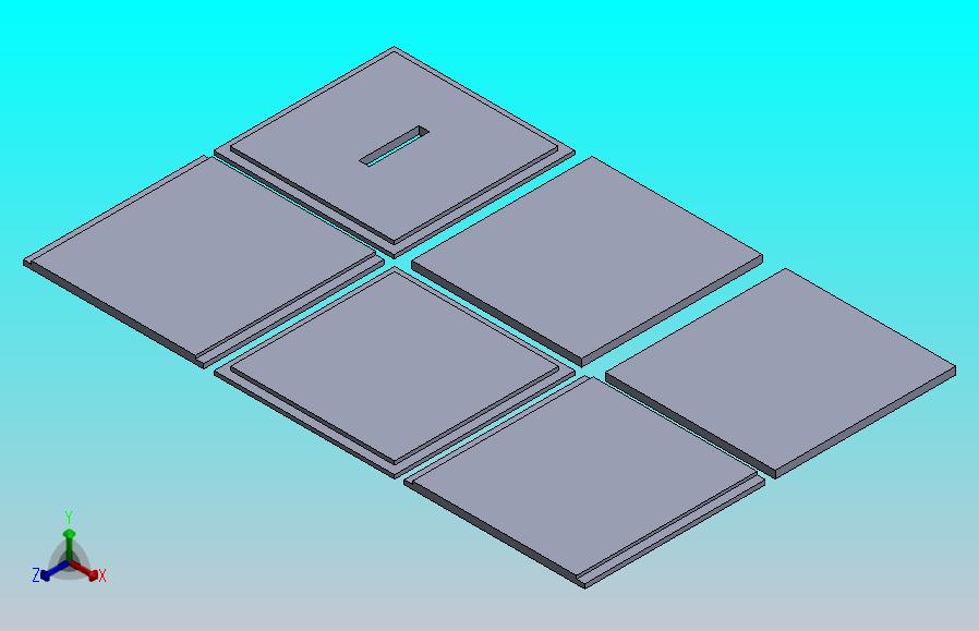 “亚克力存钱罐盒 – 激光切割