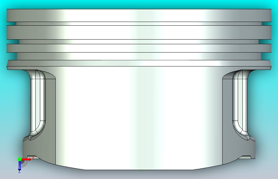 沃尔沃发动机活塞