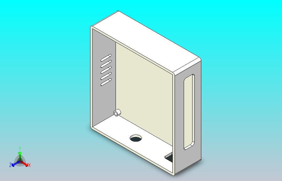 外壳继电器3D模型