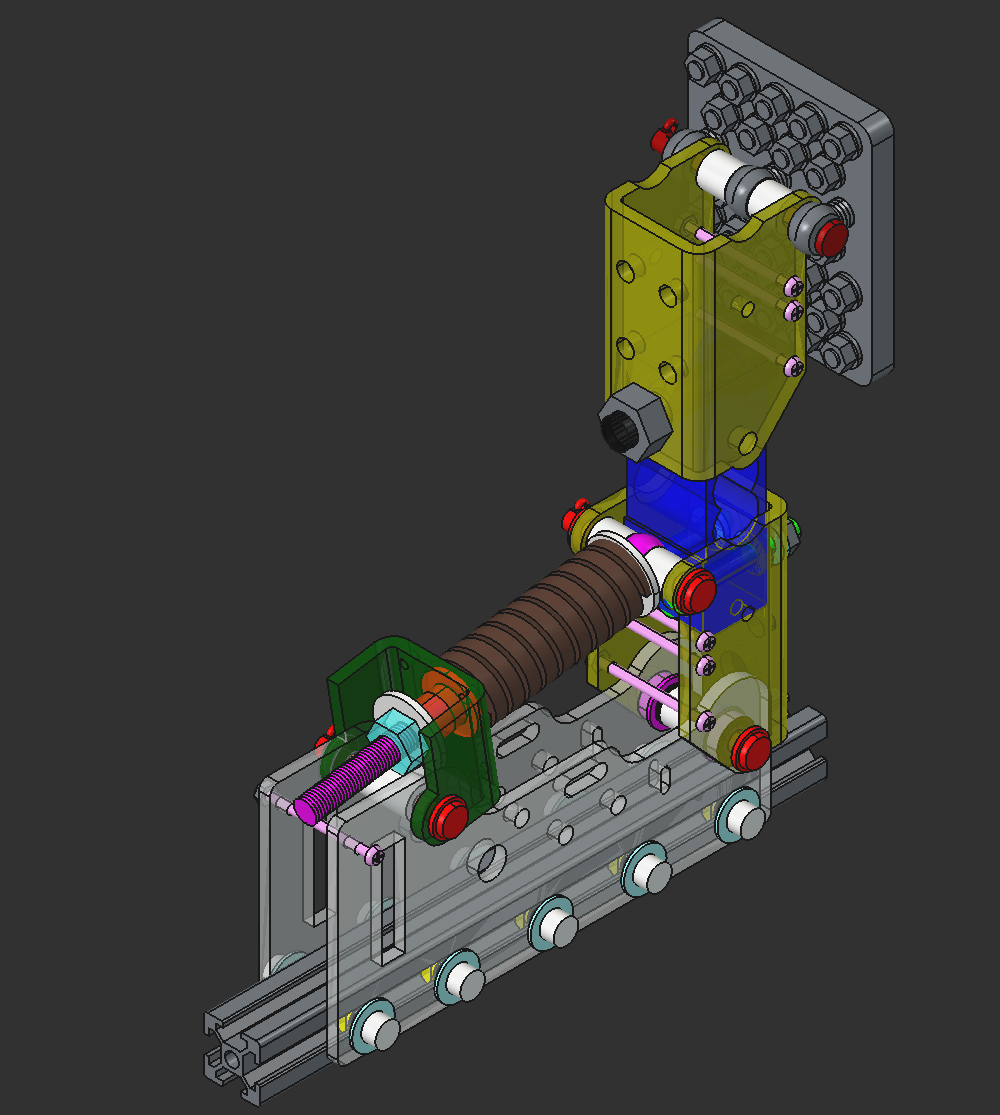 带有 NA151 称重传感器的制动踏板