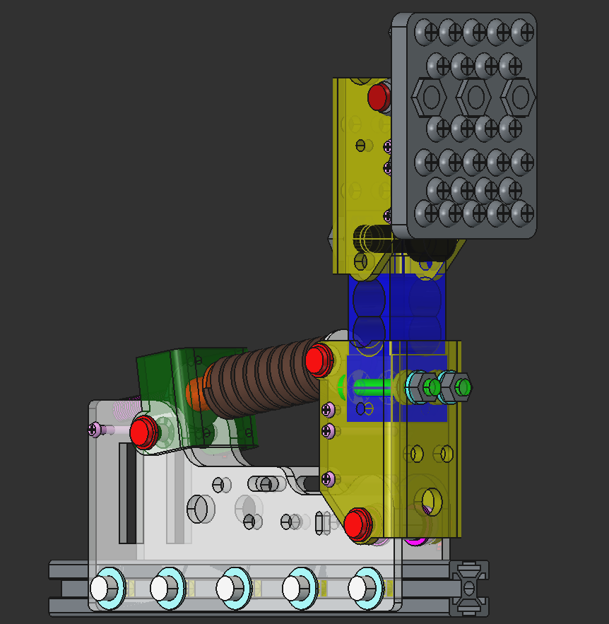 带有 NA151 称重传感器的制动踏板