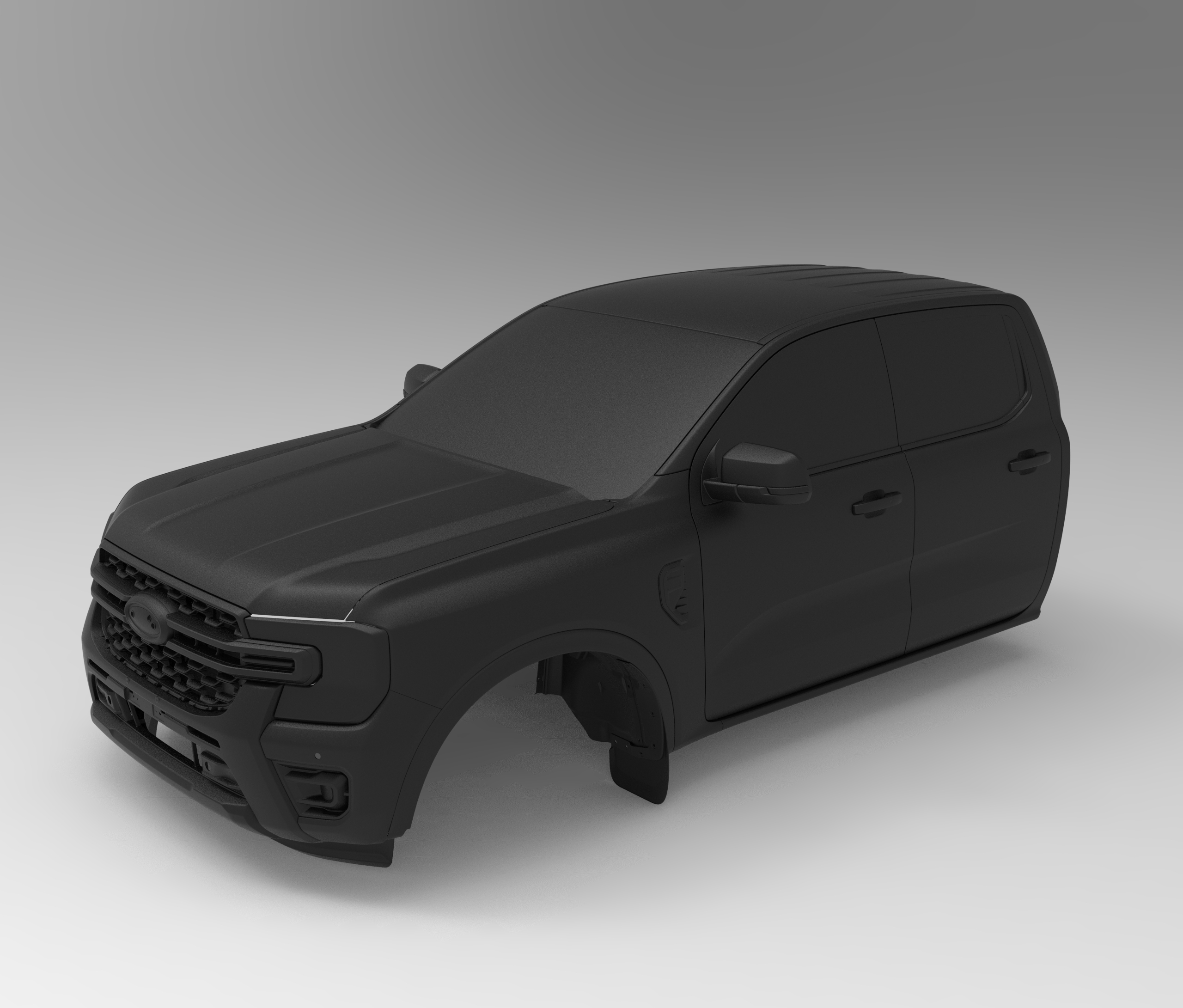 福特 Ranger 2022+ 前保险杠