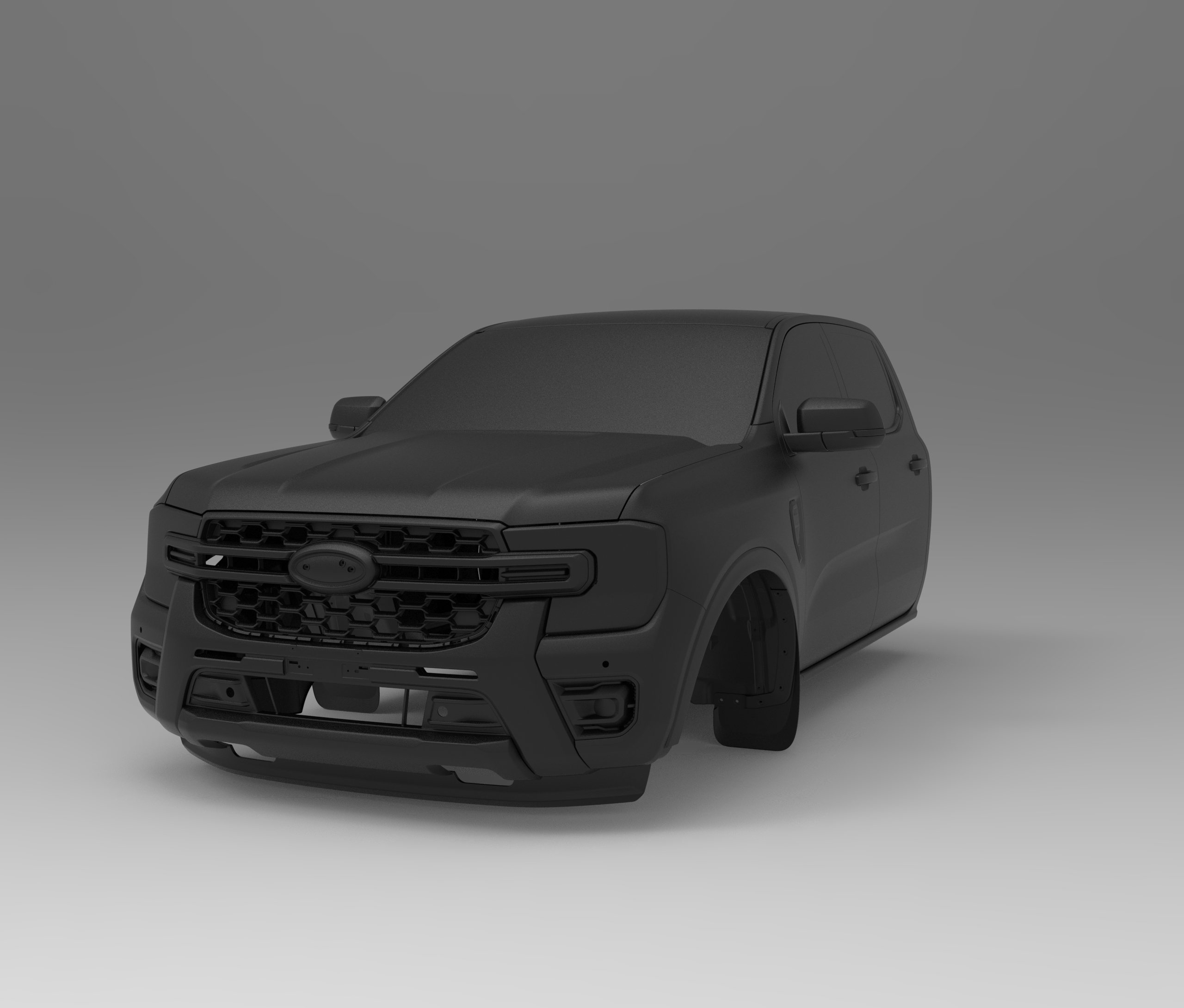 福特 Ranger 2022+ 前保险杠