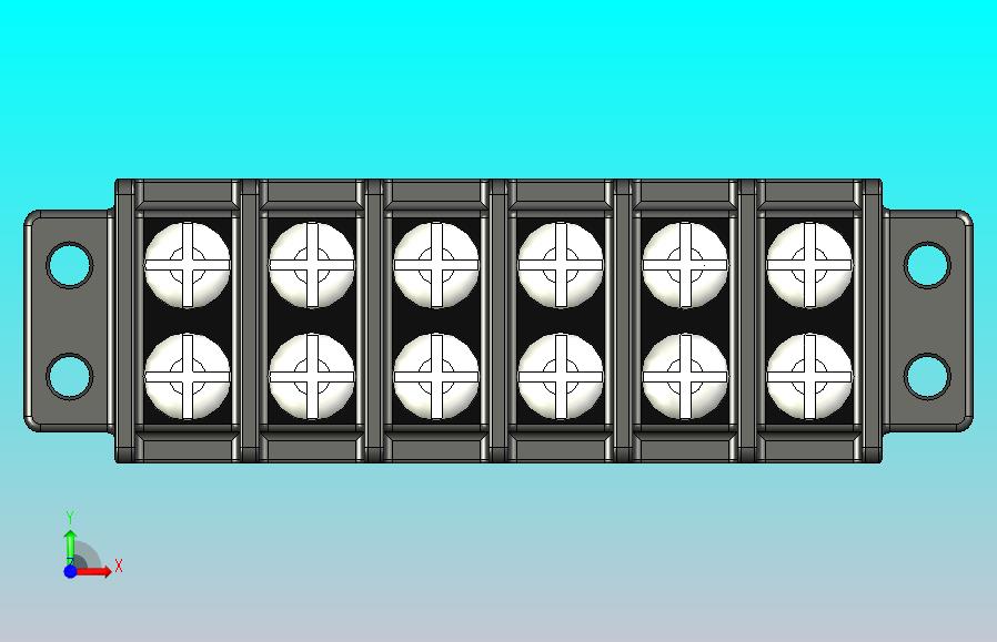 6 电路、双排端子块