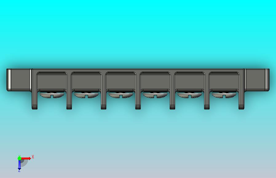 6 电路、双排端子块