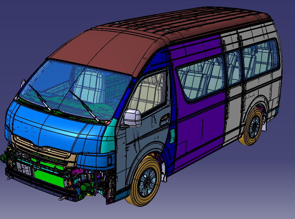 丰田 HIACE - 整车模组