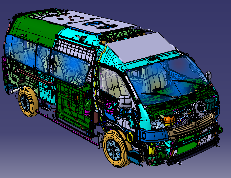 丰田 HIACE - 整车模组