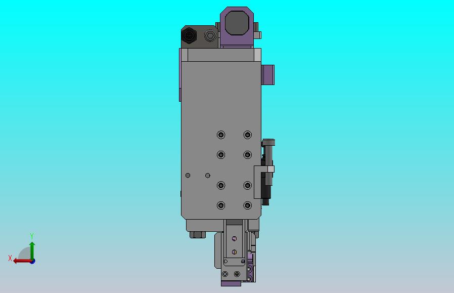 取软胶垫的自制夹爪机构