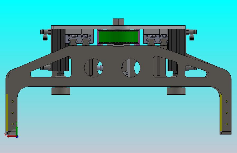 同步带开合的夹爪机构