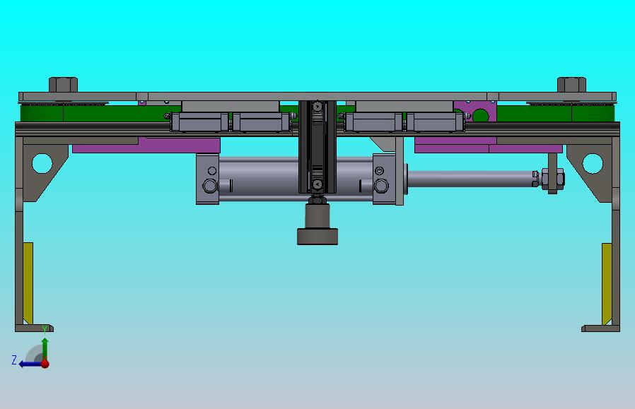 同步带开合的夹爪机构