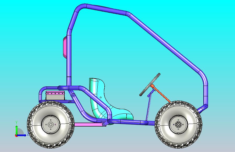 电动沙地越野车