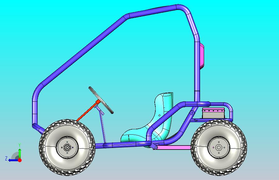 电动沙地越野车