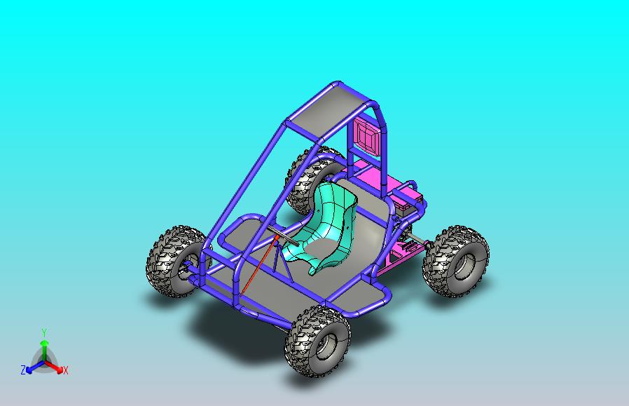 电动沙地越野车