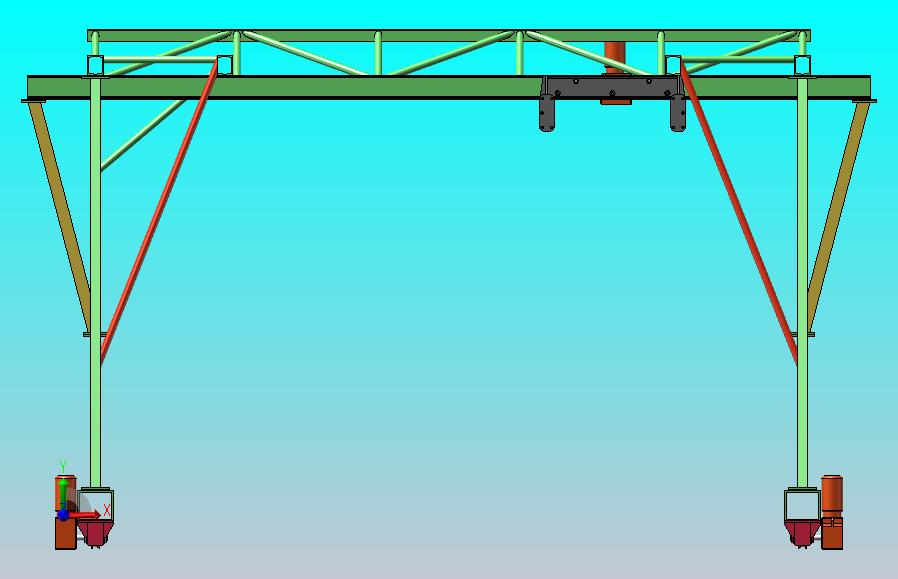 可移动龙门起重机