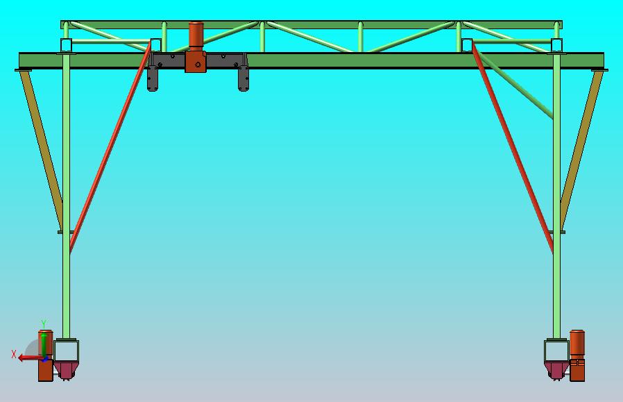 可移动龙门起重机