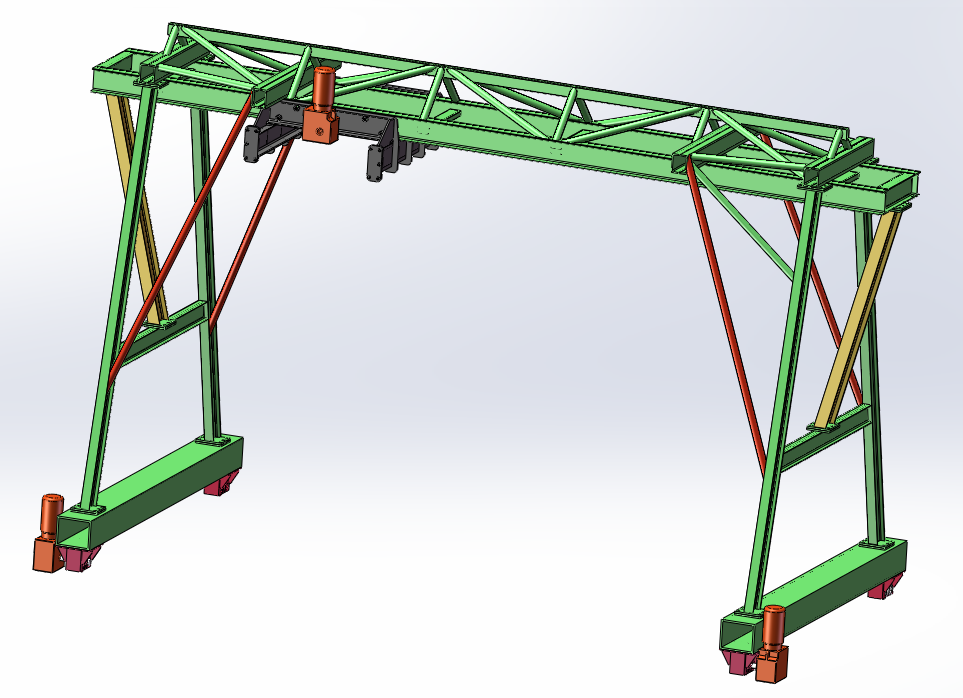 可移动龙门起重机