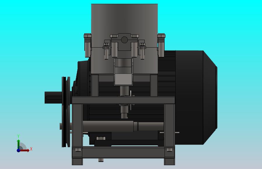 颗粒压缩机模型