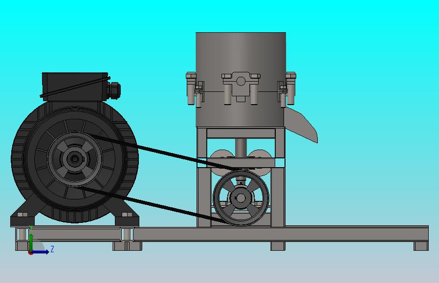 颗粒压缩机模型