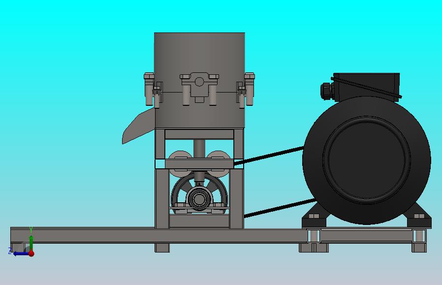 颗粒压缩机模型