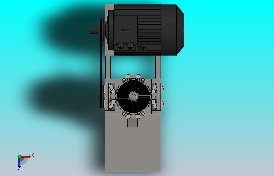 颗粒压缩机模型