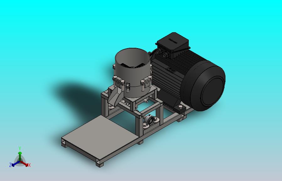 颗粒压缩机模型