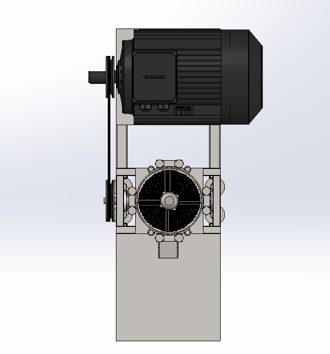 颗粒压缩机模型