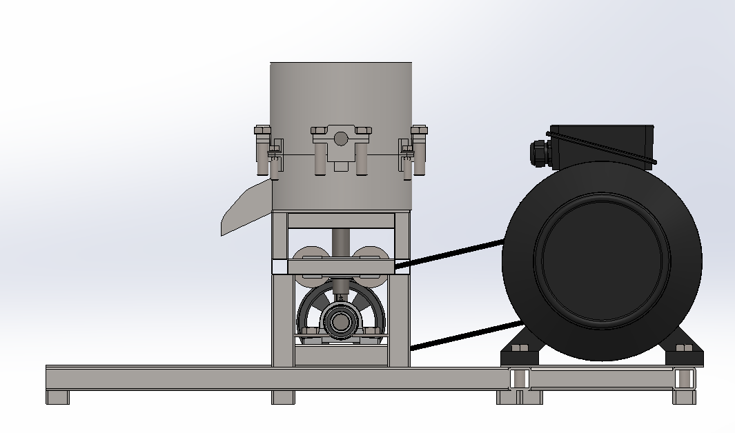 颗粒压缩机模型