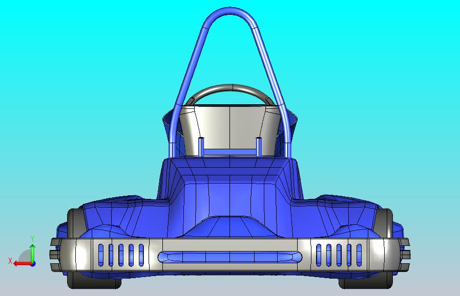 室内电动车模型