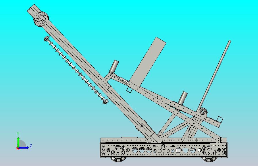体育竞赛机器人车